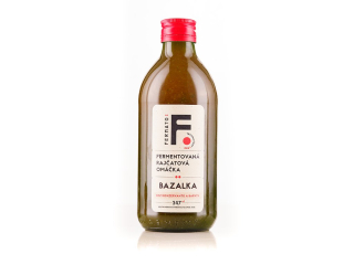 Fermentovaná rajčatová zálivka - Bazalka 347 ml
